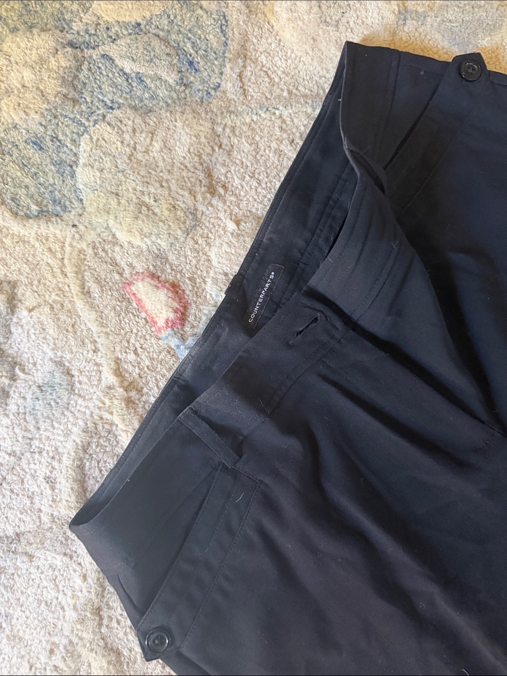 Counterparts Men's Black Straight-Leg Dress Pants - Picture 3 of 4
